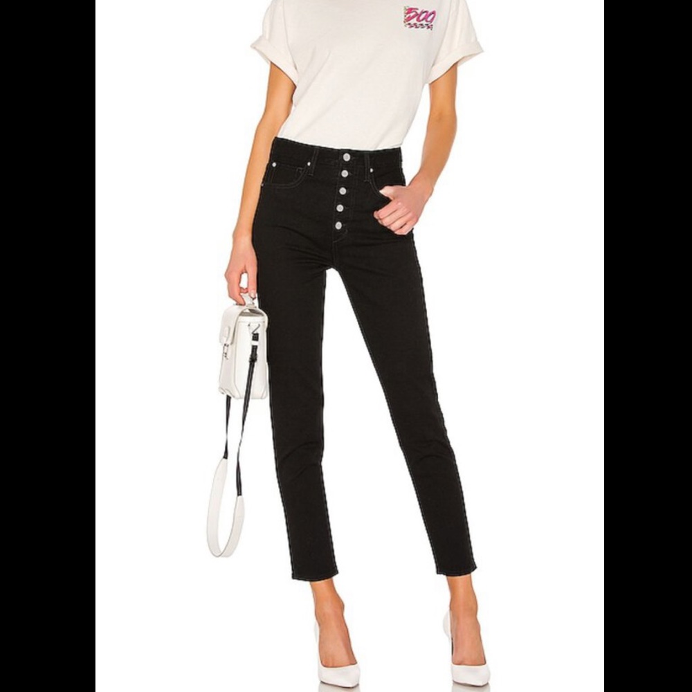 ❤️‍🔥 JOE’s x WE WORE WHAT Vintage Jeans - black - high-rise - size 29
